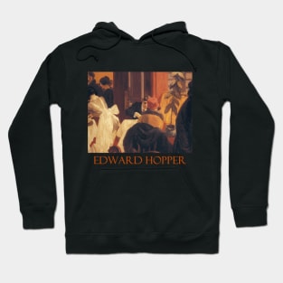 New York Restaurant by Edward Hopper Hoodie